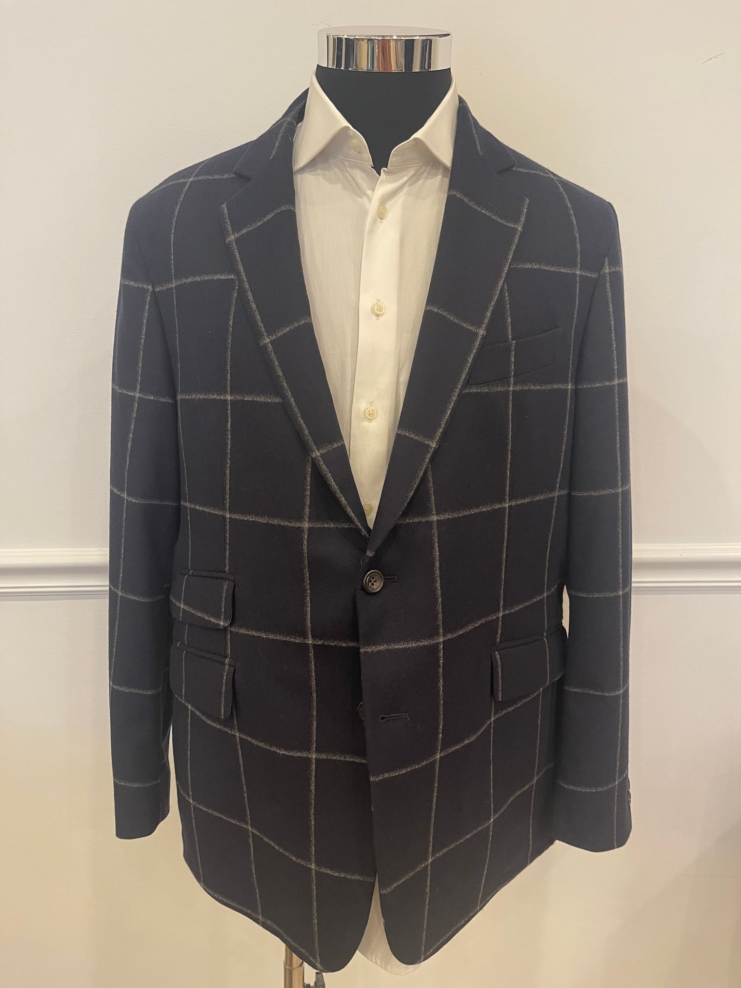 Mayfair Large Scale Windowpane Blazer