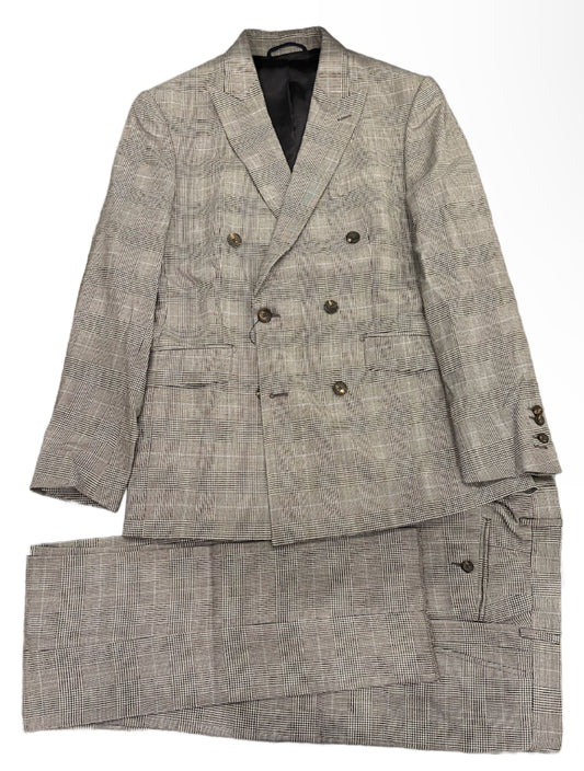 Mayfair Wool POWCHECK Doublebreasted Suit