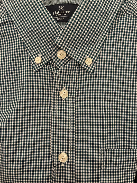Micro Gingham Dress Shirt