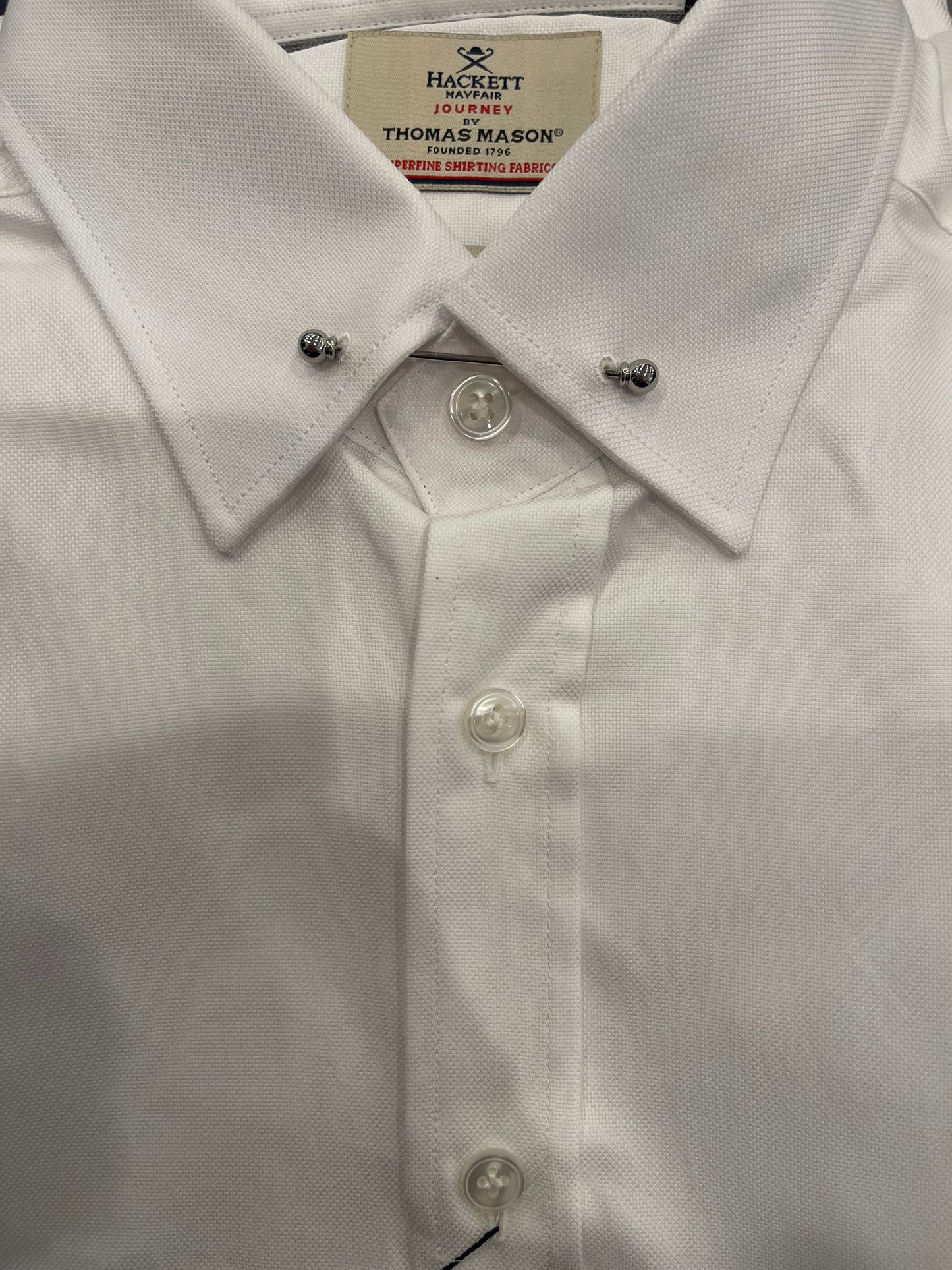 Mayfair Journey Pin Collar Dress Shirt
