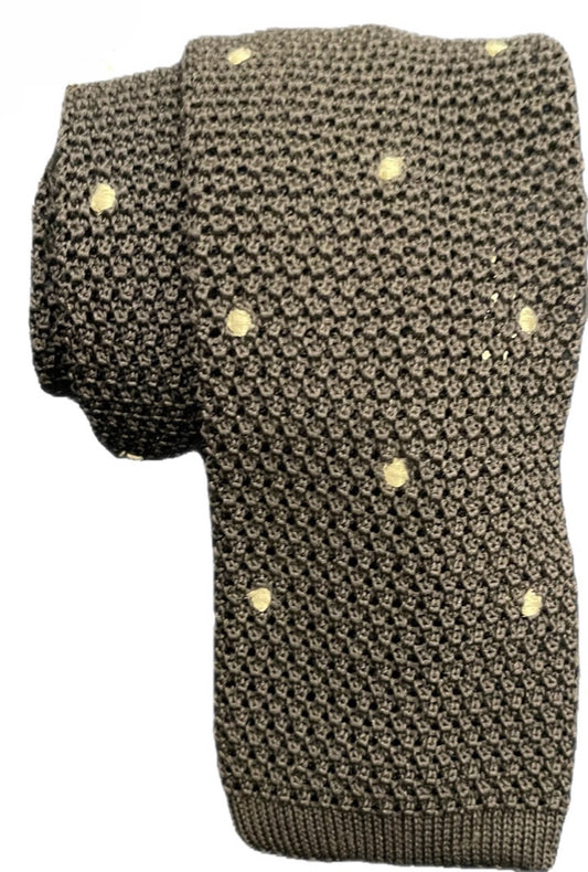 Knitted Dot Tie