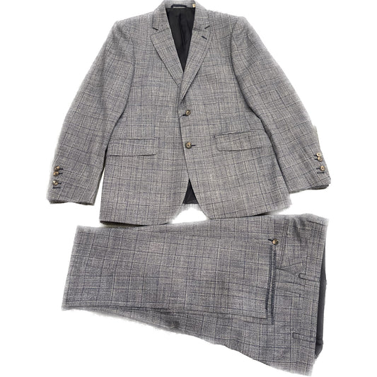 Loro Piana Mayfair Wool Silk Check Suit