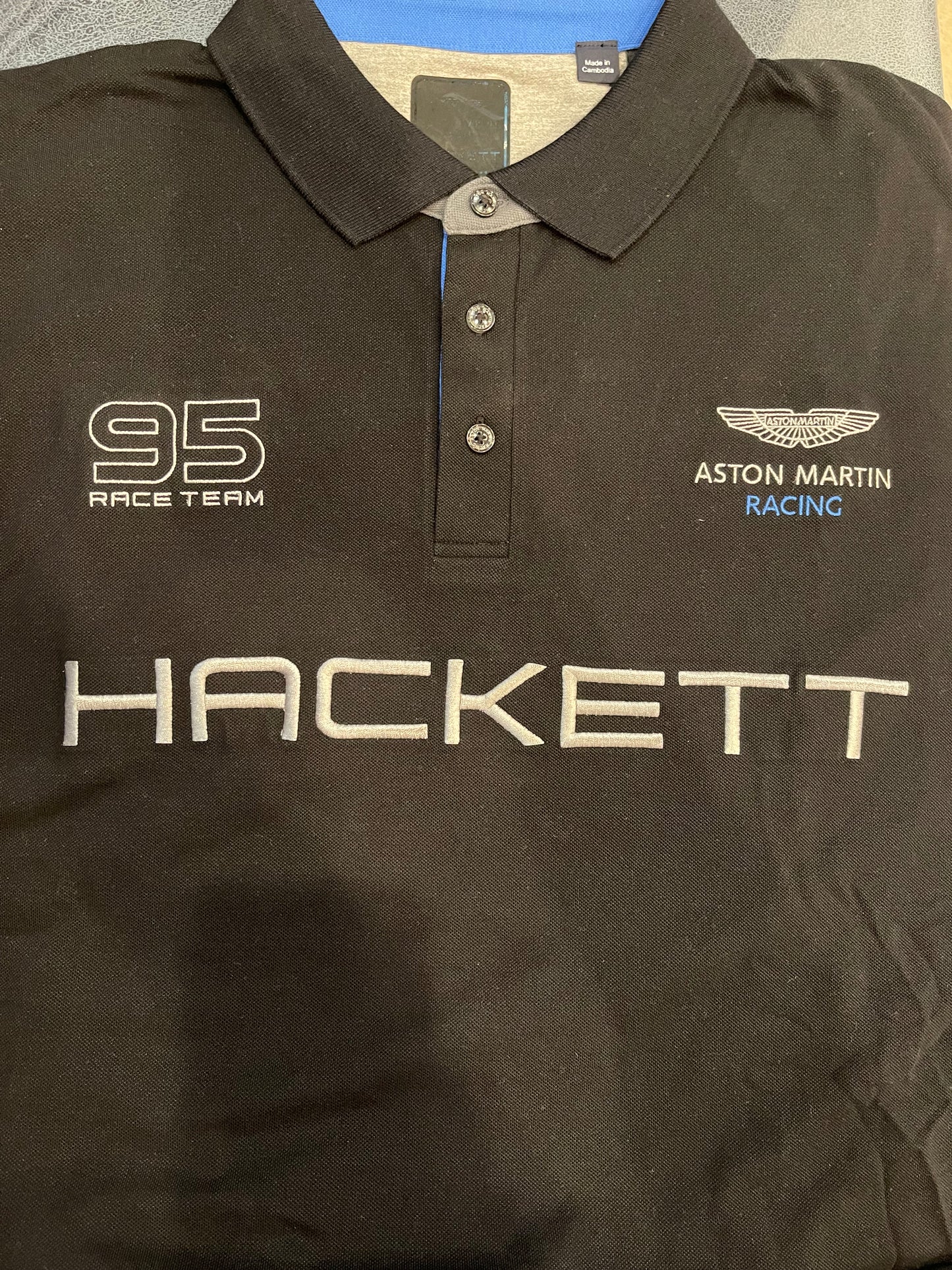 AMR MLT WINGS LS POLO