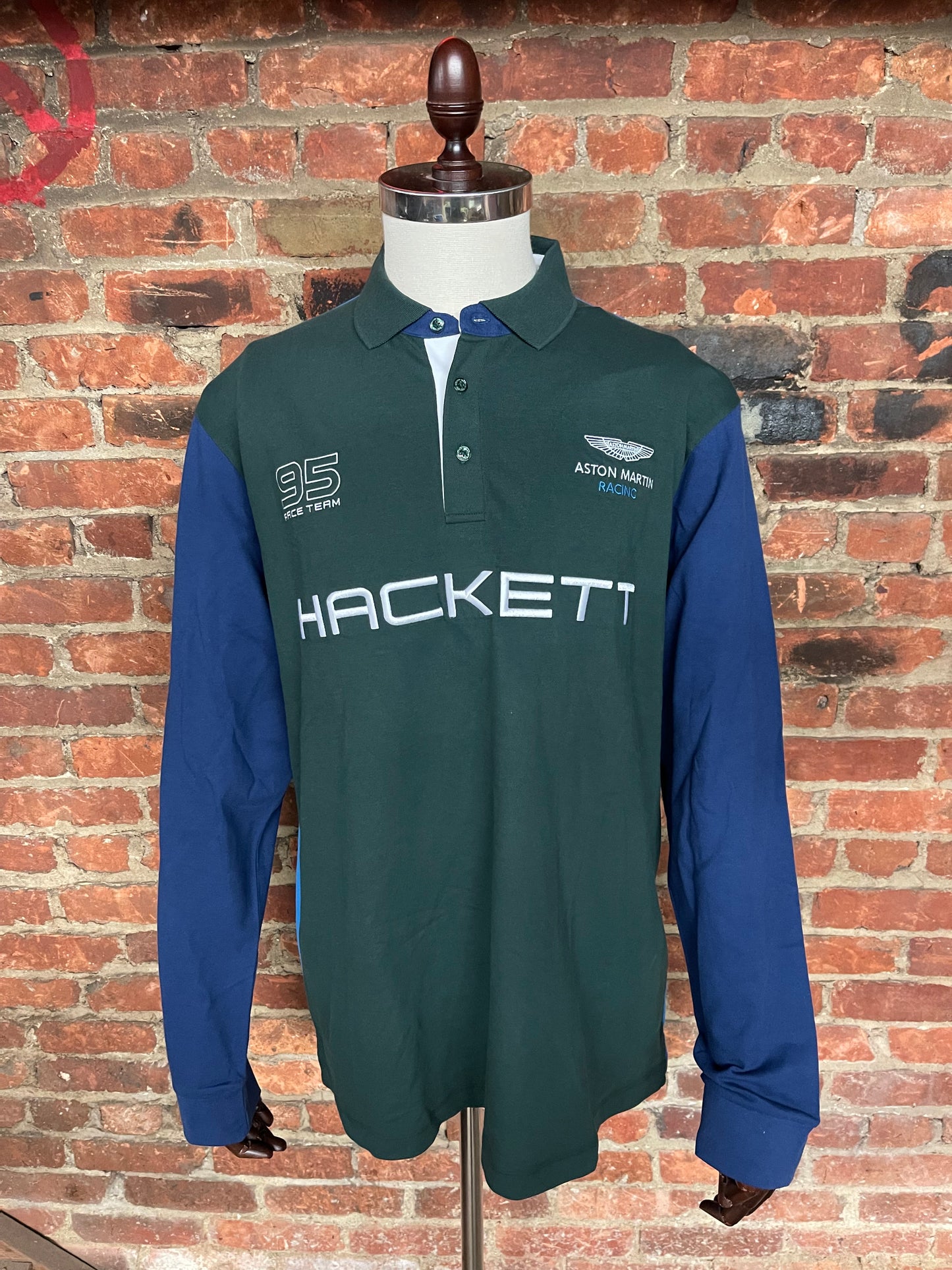 AMR MLT WINGS LS POLO