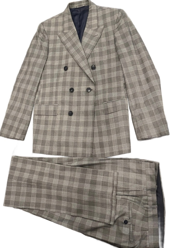 Grey Check 140S Suit