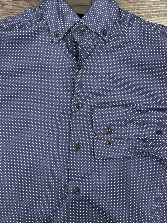 Mayfair Mini Button Print Dress Shirt