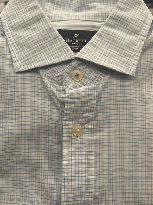 Multi Color Mini Check Dress Shirt
