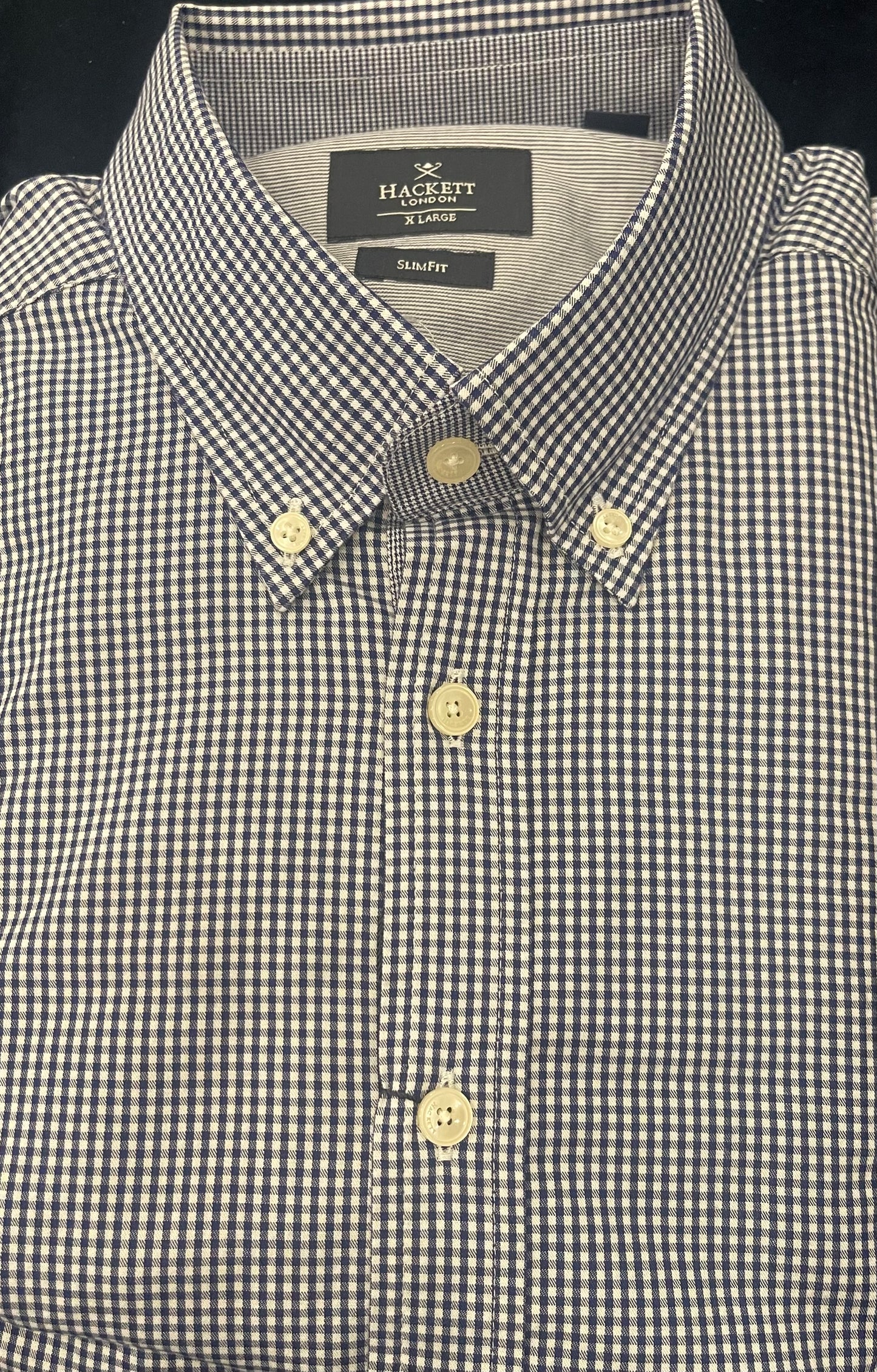 Mini Check Dress Shirt