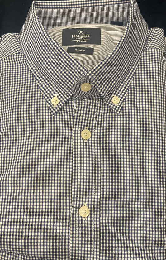 Mini Check Dress Shirt