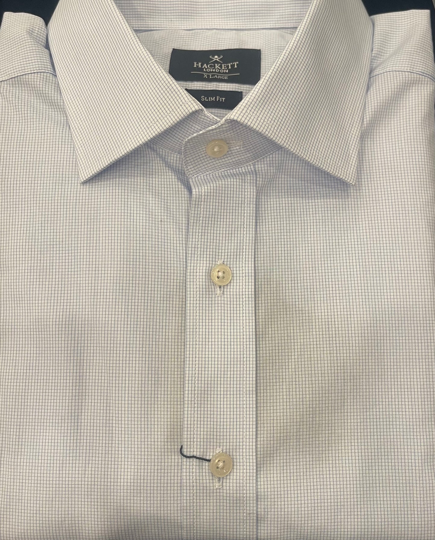 Mini Check Blazer Dress Shirt