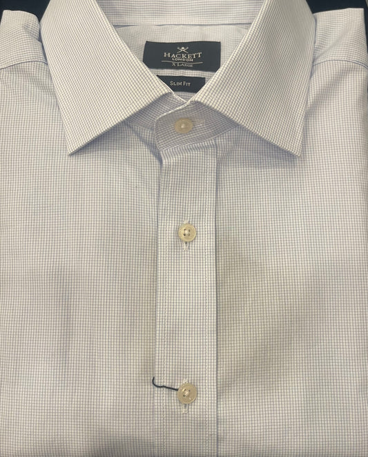Mini Check Blazer Dress Shirt