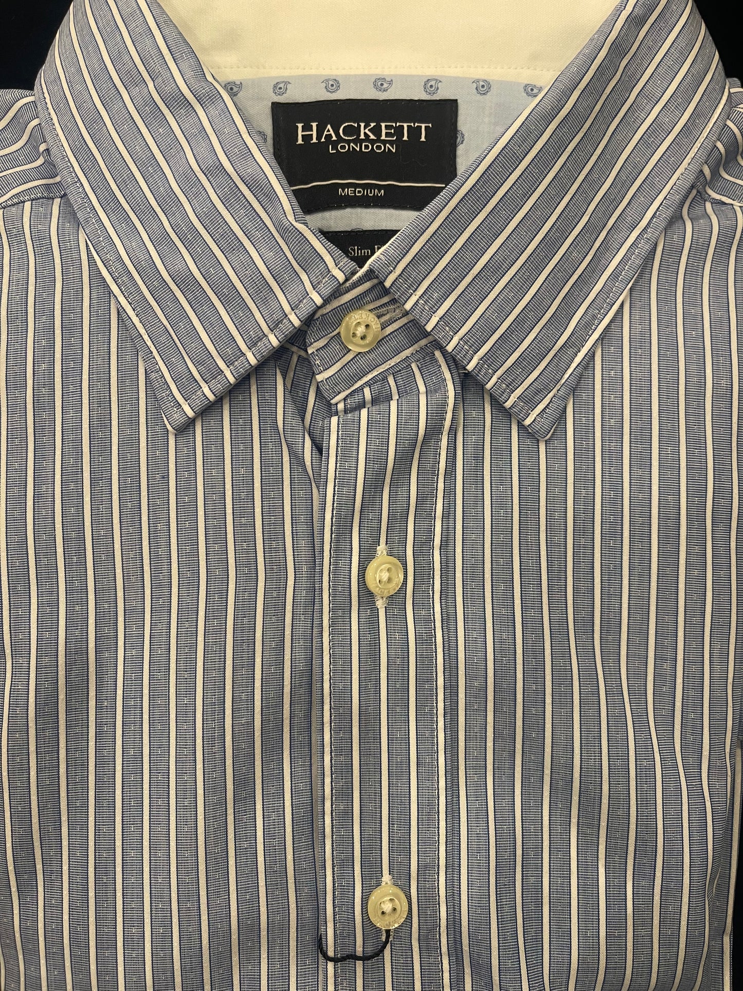 Dobby Stripe Multi Dress Shirt