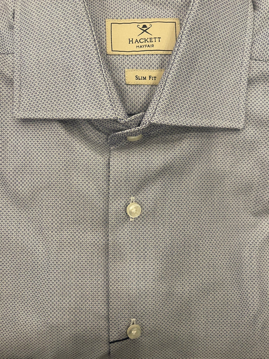 Mayfair Circle Dash Piquet Dress Shirt