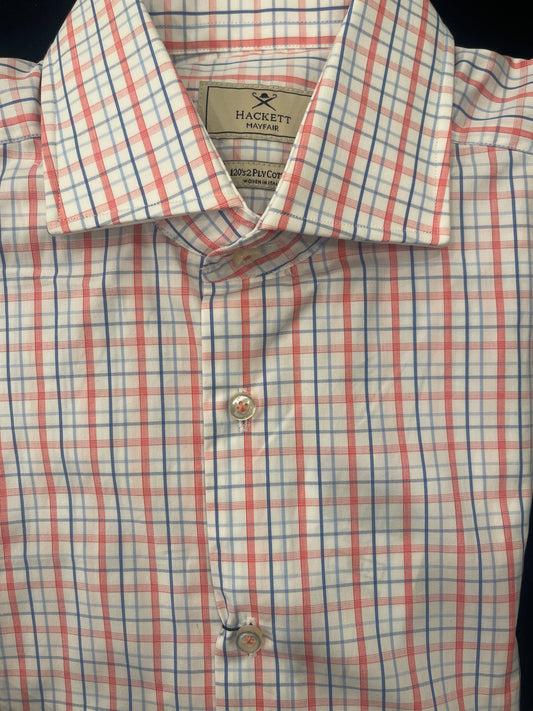 Mayfair Large Two Color Check Dress Shirt