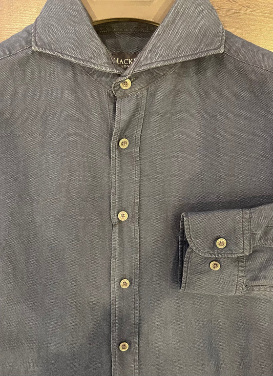 Indigo Royal Oxford Dress Shirt