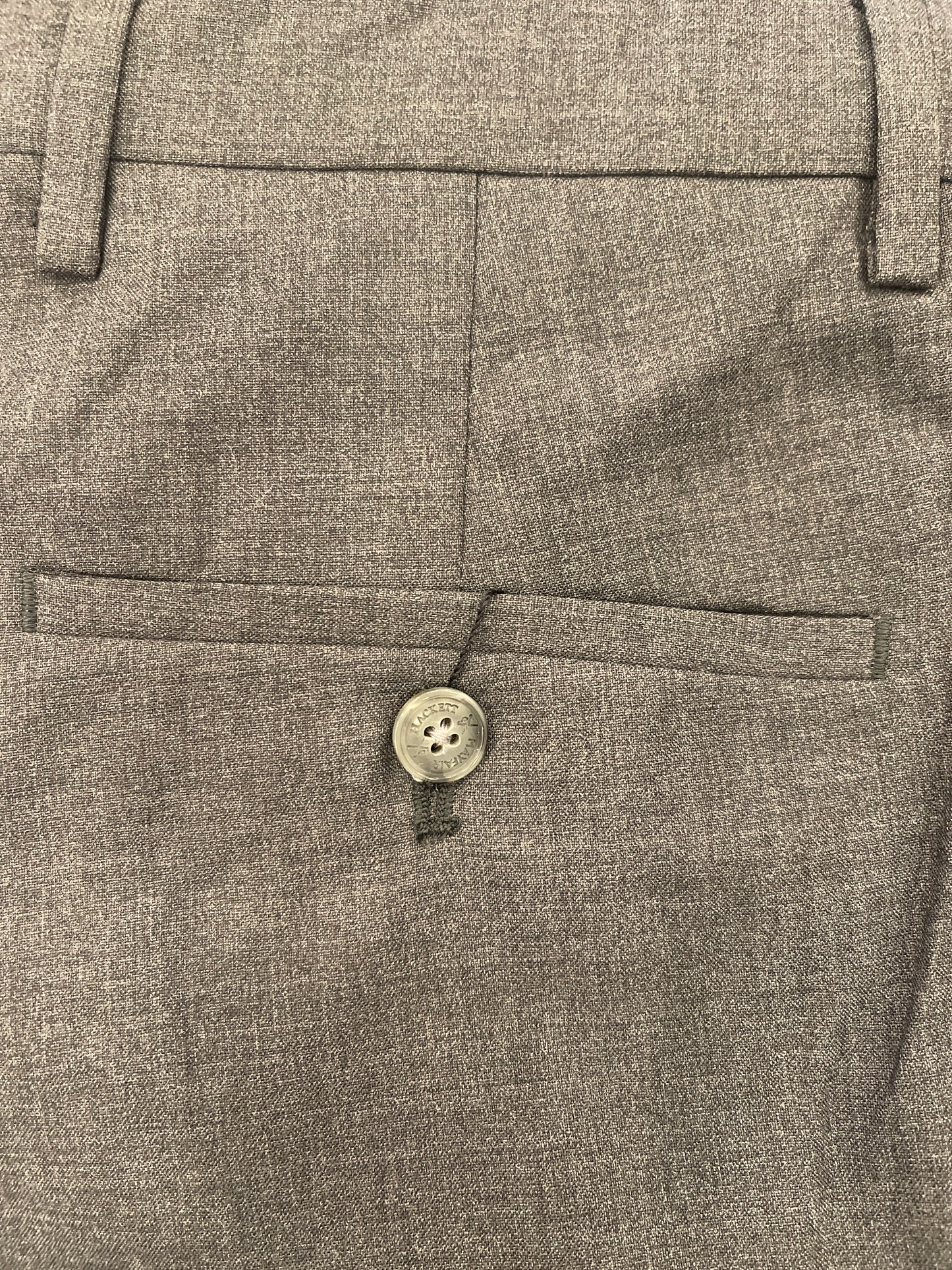 Plain Wool Trousers