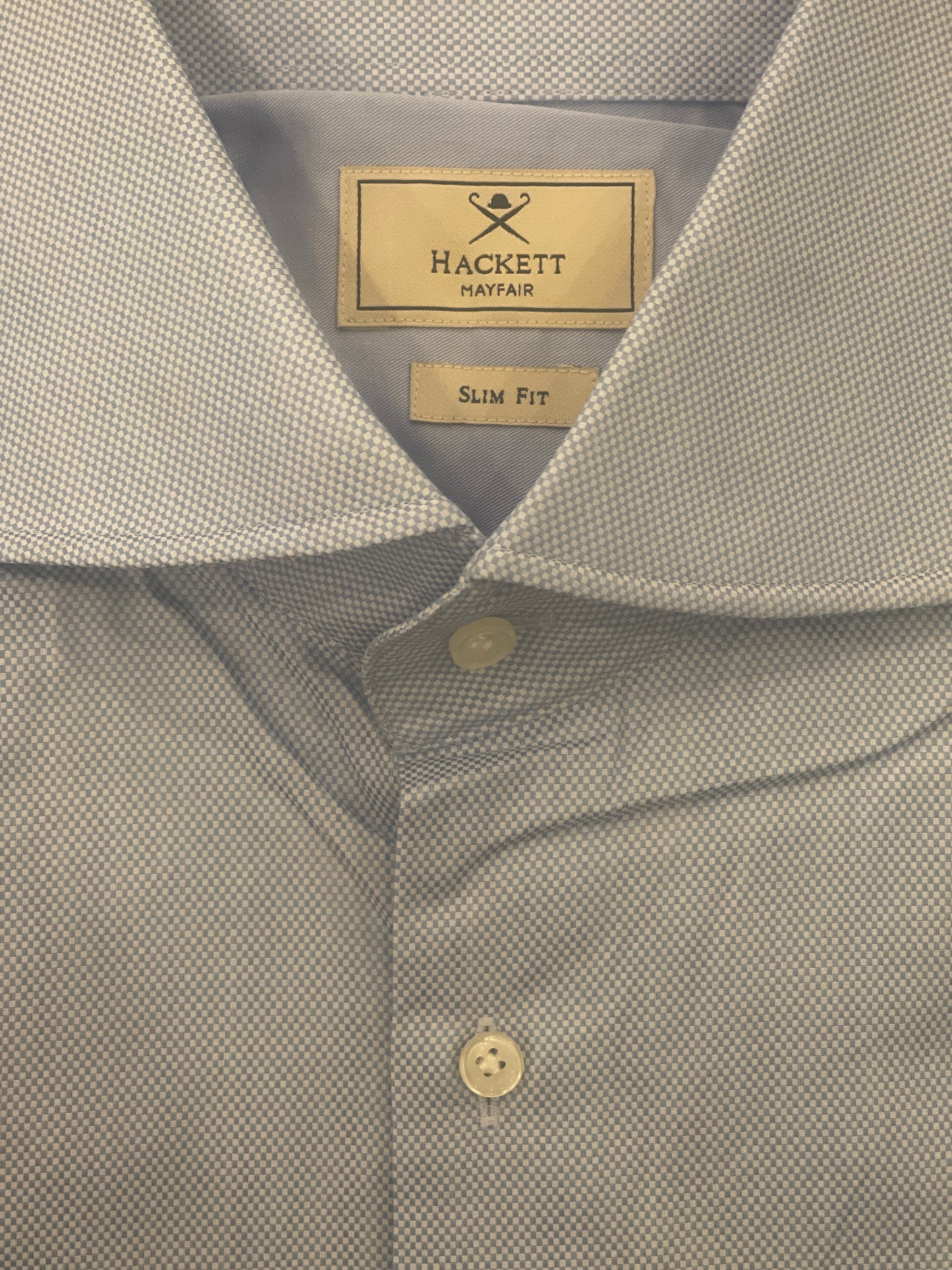 Mayfair Tonal Checkerboard Dress Shirt