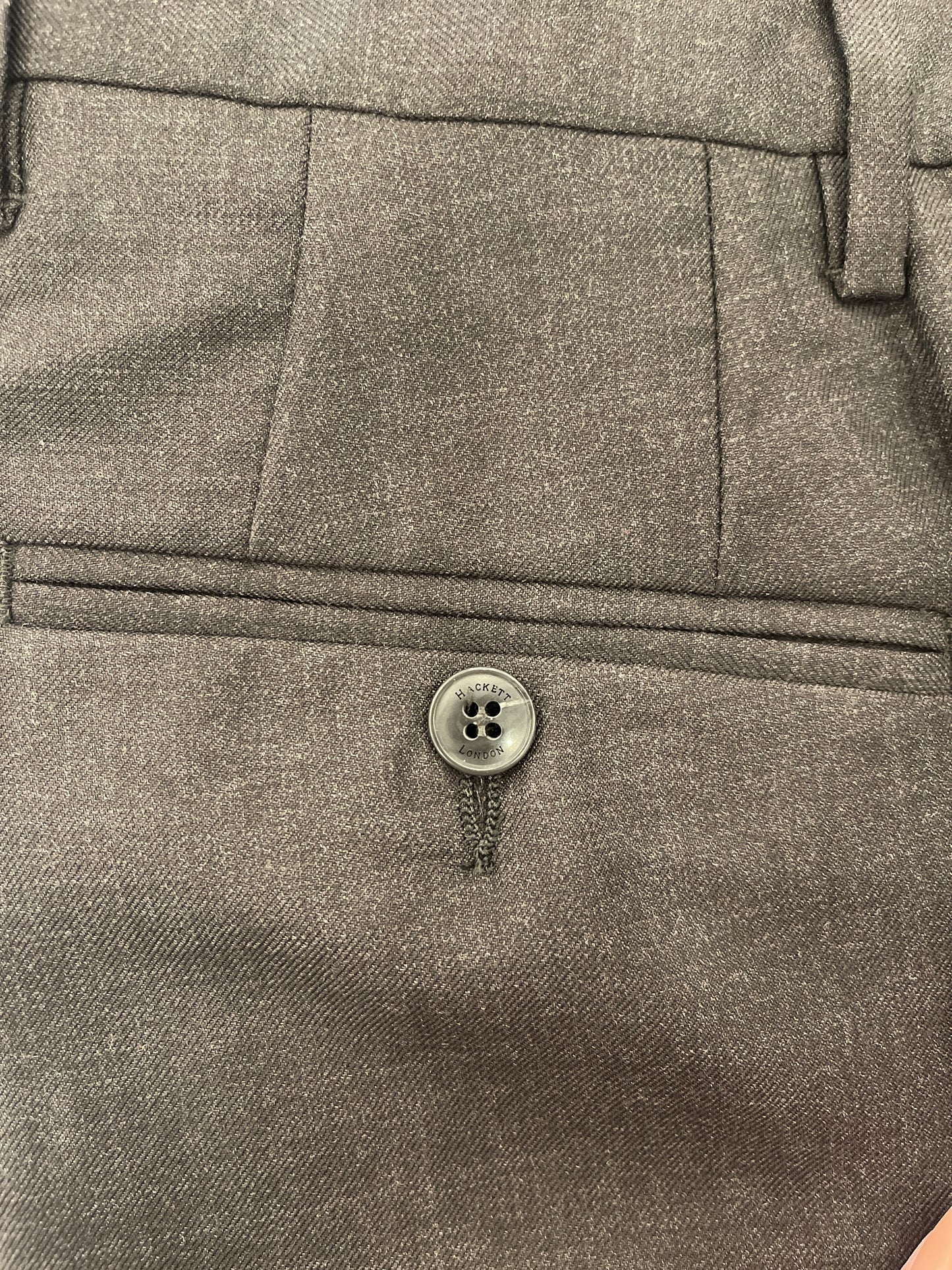 Plain Wool Trousers