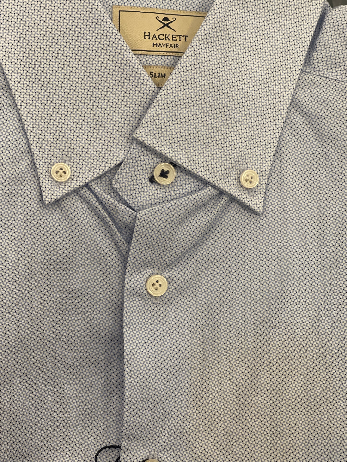 Mayfair Dot To Dot Print Dress Shirt