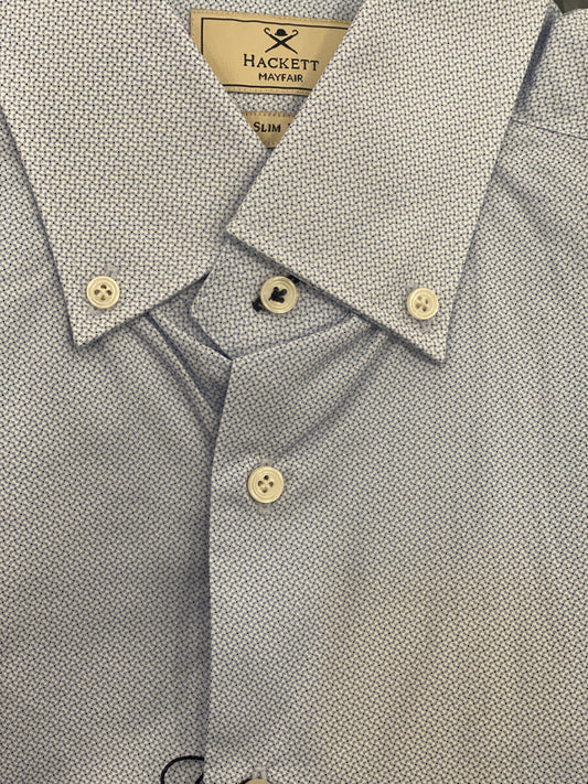 Mayfair Dot To Dot Print Dress Shirt