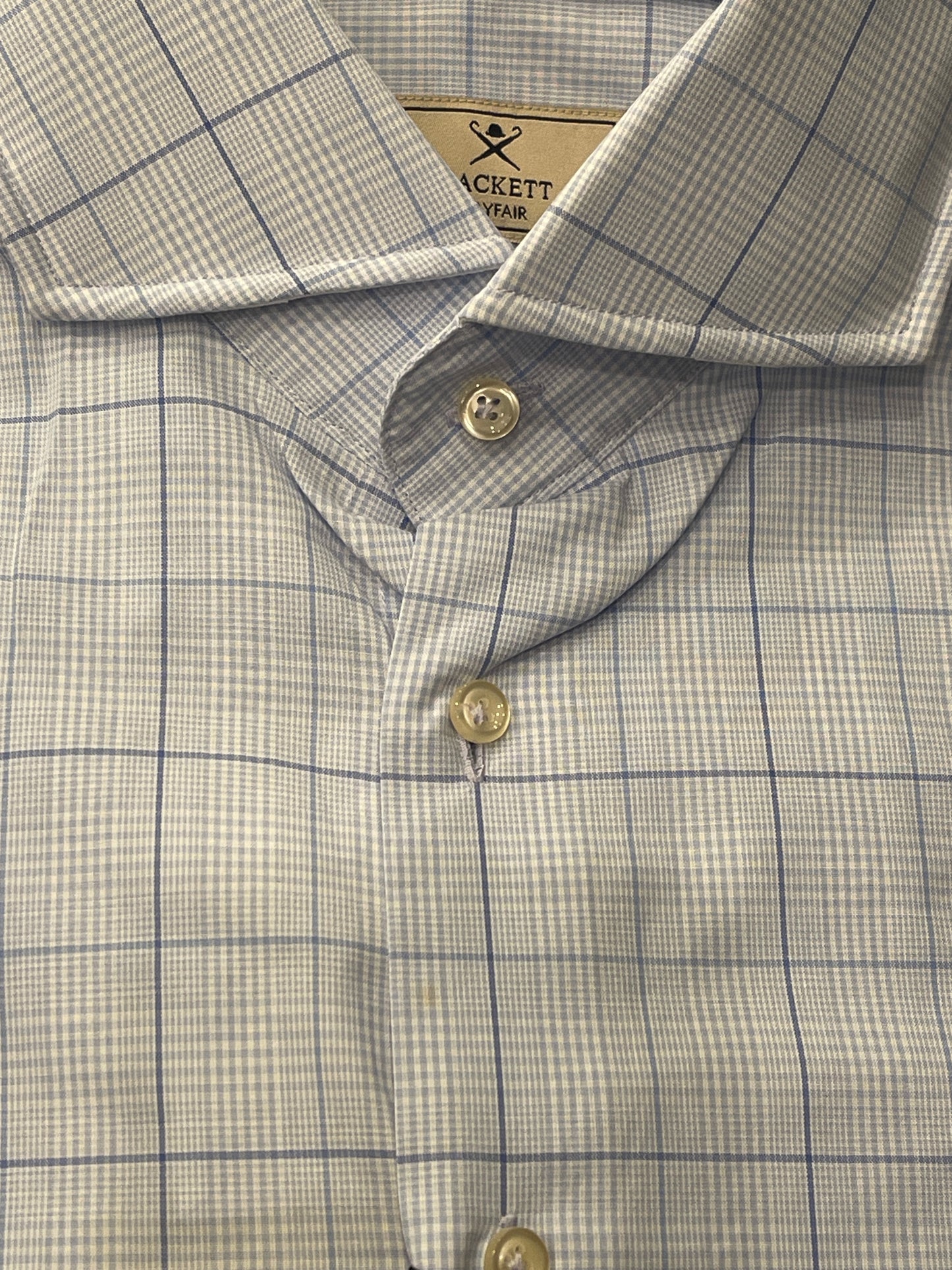 Multi Blue Dress Shirt