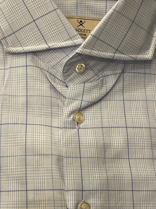 Multi Blue Dress Shirt