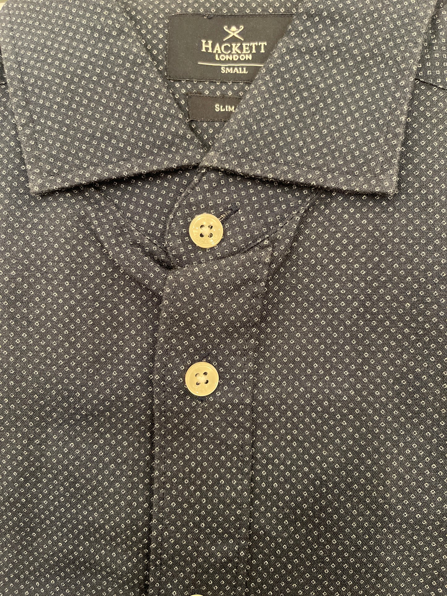 Diamond Print Dress Shirt