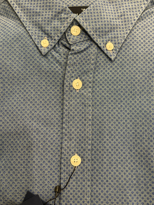 Half Eclipse Denim Dress Shirt