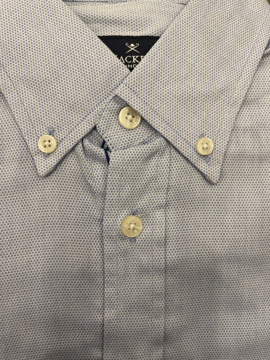 Mini Texture English Stripe Dress Shirt
