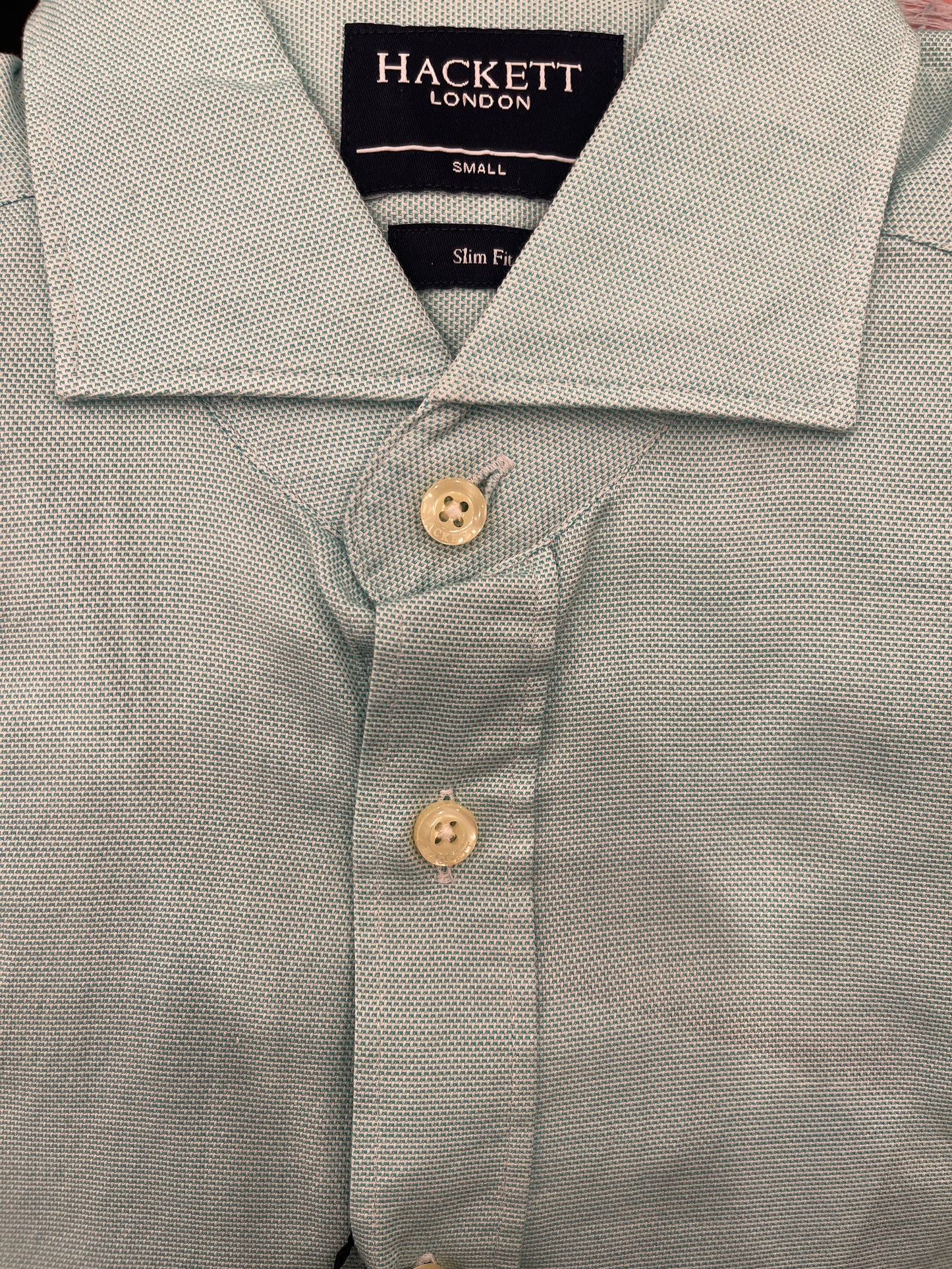 Washed Textured Weave Dress Shirt