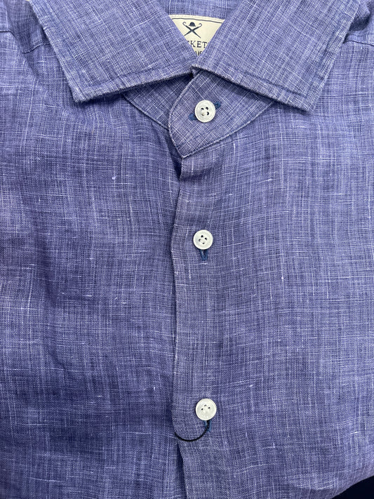 Mayfair Plain Linen Dress Shirt