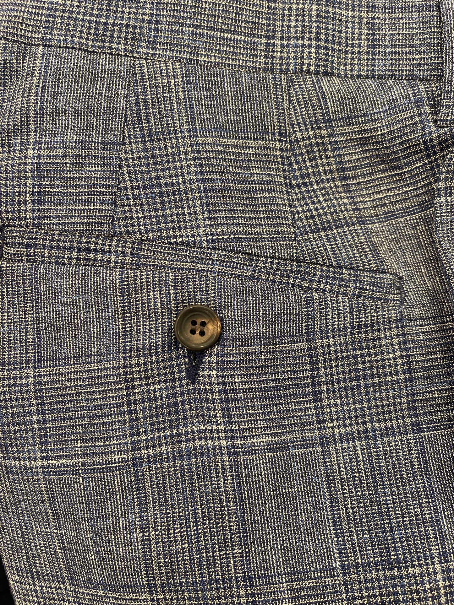 Mayfair Wool Silk Check Trousers