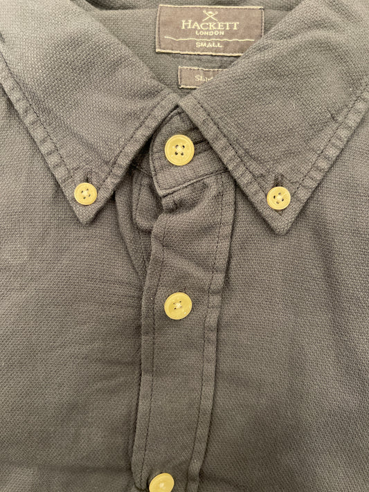 Garment Dyed Micro Dress Shirt