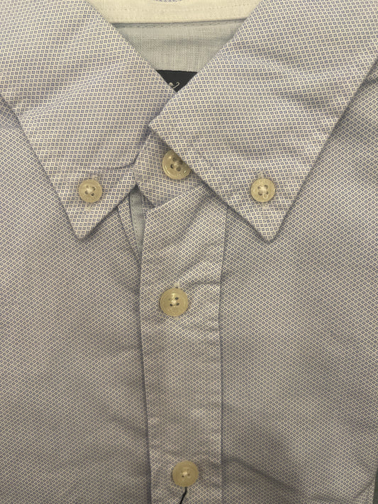 Mini Diamond Multi Trim Dress Shirt