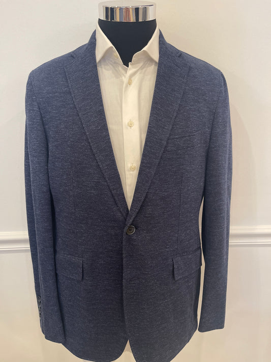 Textured Jersey Blazer