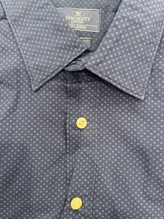 Garment Dyed Dobby Dress Shirt