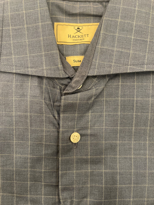 Mayfair Melange Windowpane Dress Shirt