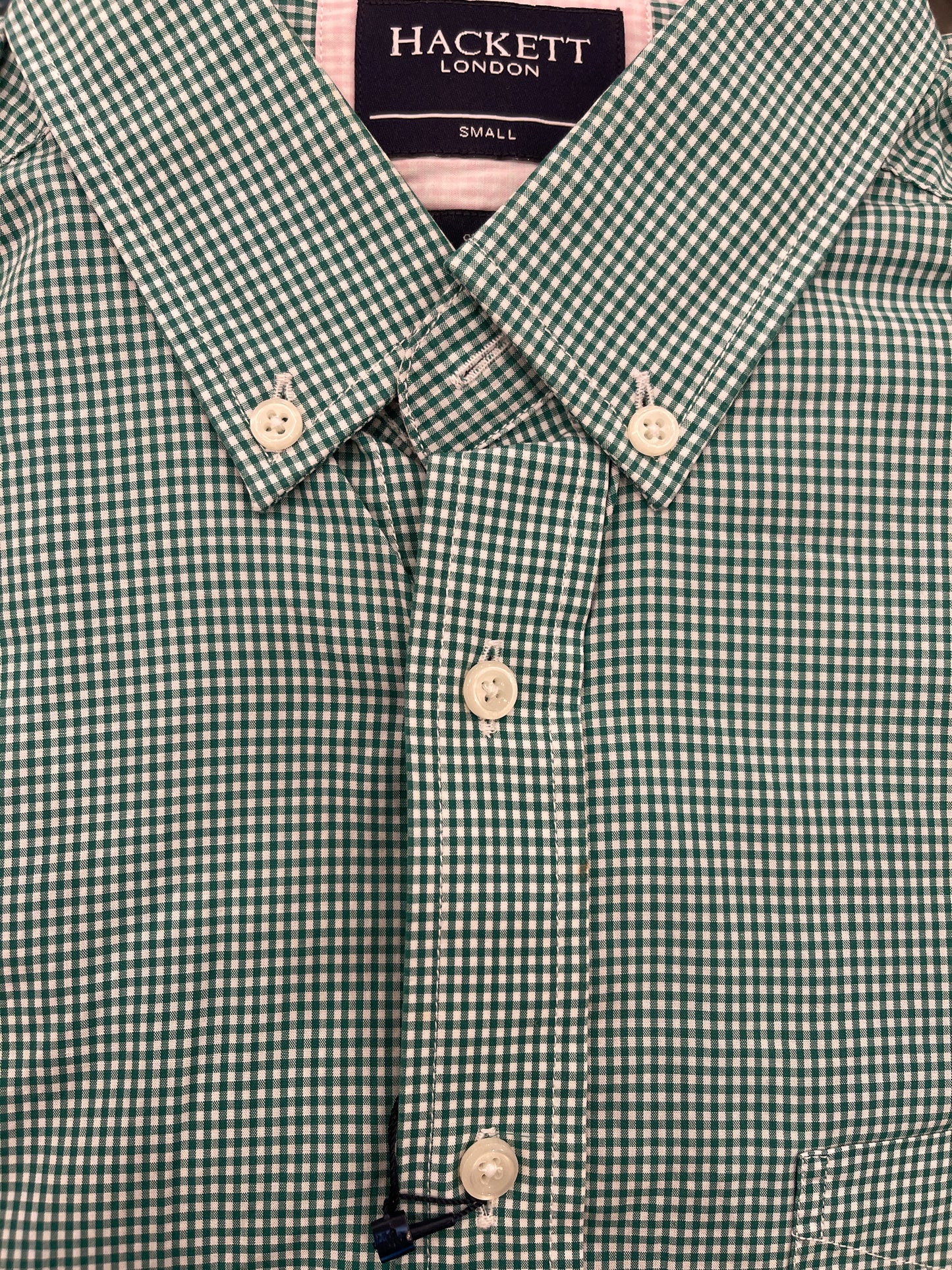 Mini Gingham Dress Shirt