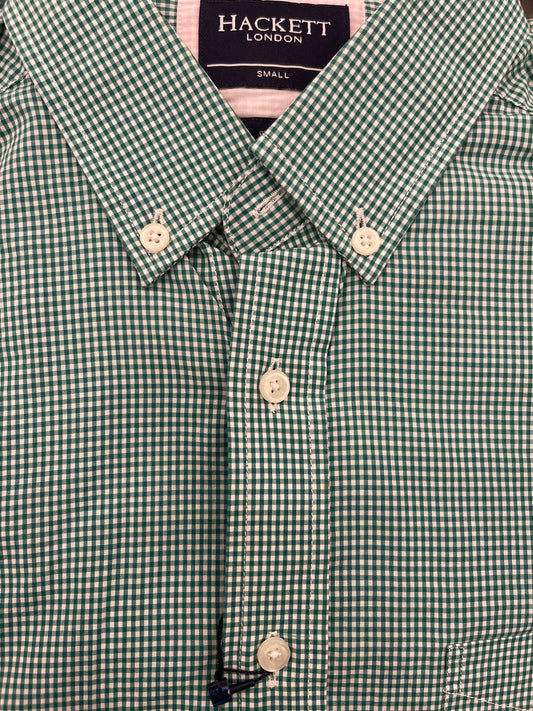 Mini Gingham Dress Shirt