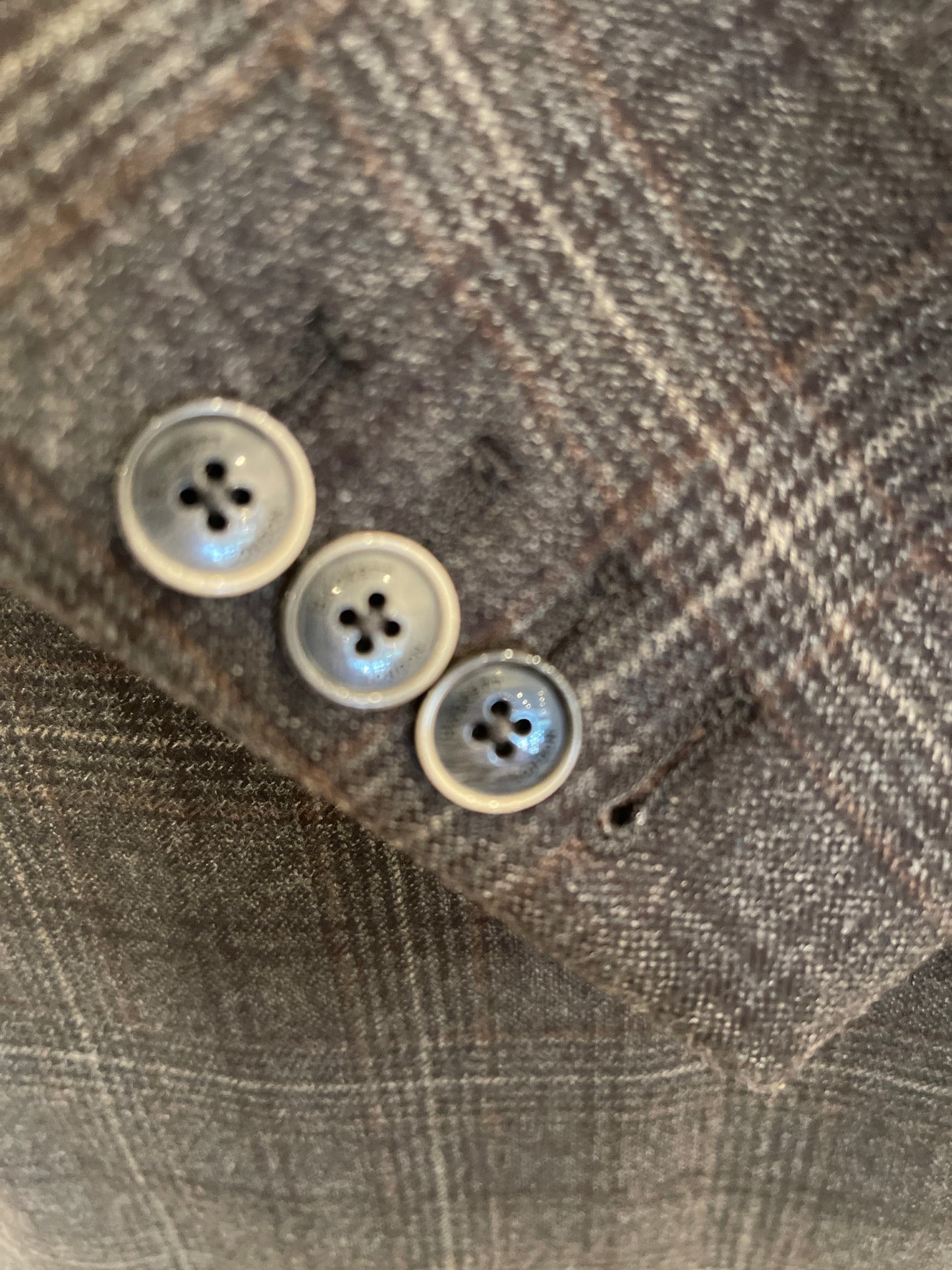 Light Wool Multi Check Blazer