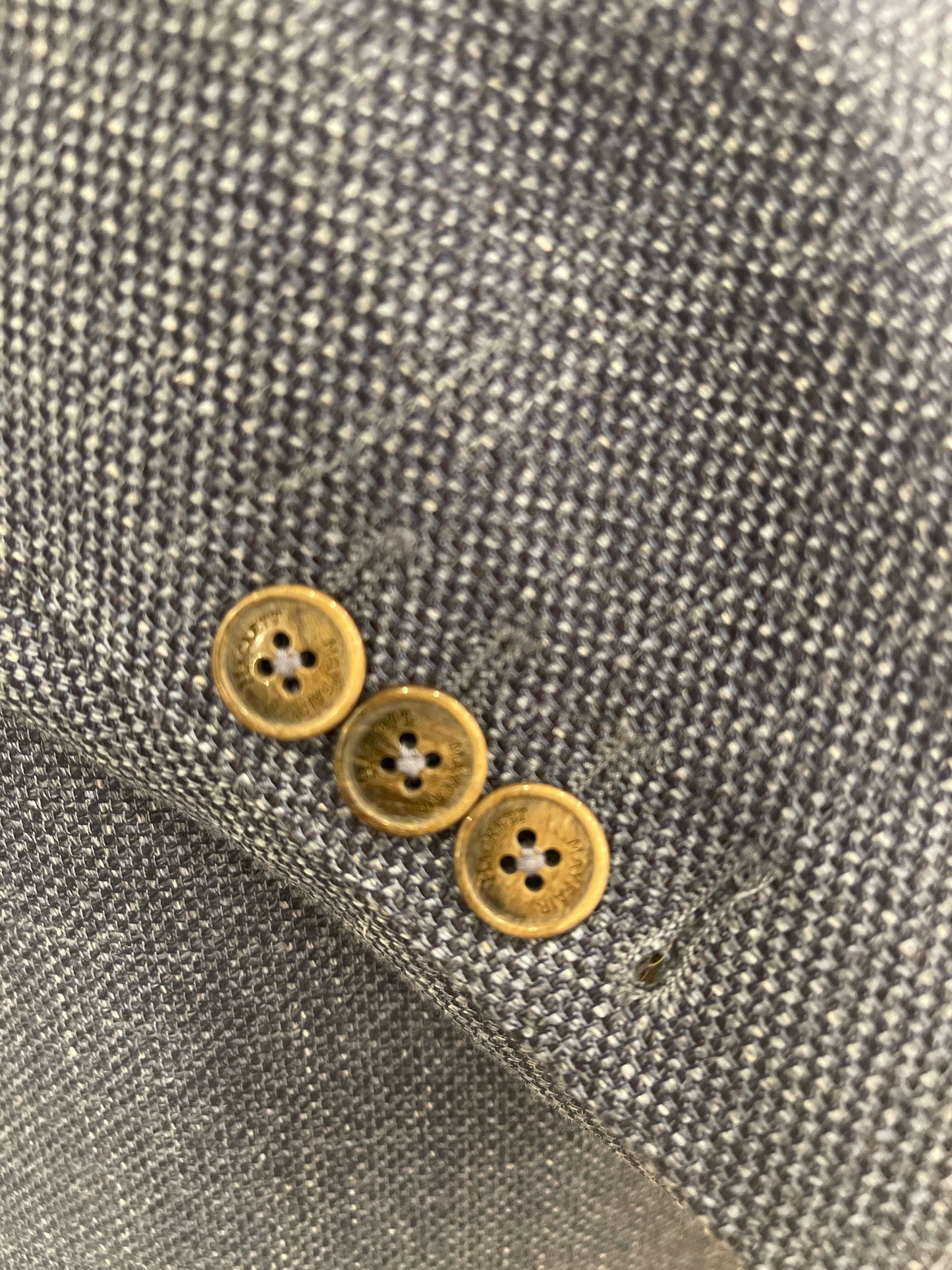 Loro Piana Mayfair Summer Tweed Doublebreasted Blazer