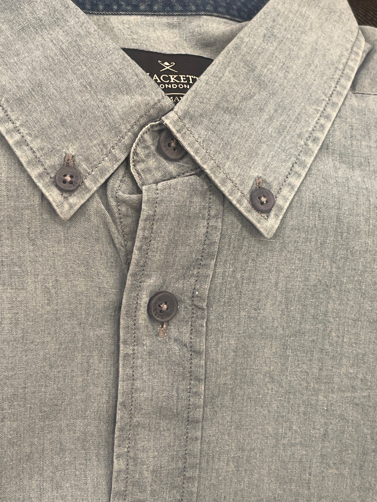 Fine Chambray Dress Shirt