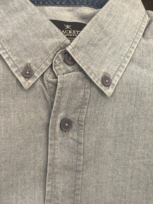 Fine Chambray Dress Shirt