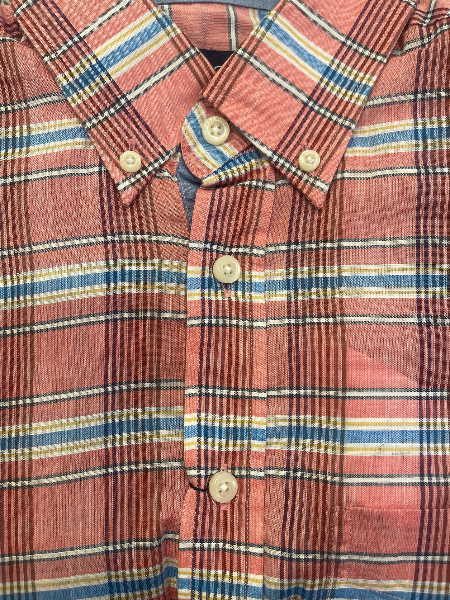 Soft Multi Plaid Dress Shirt