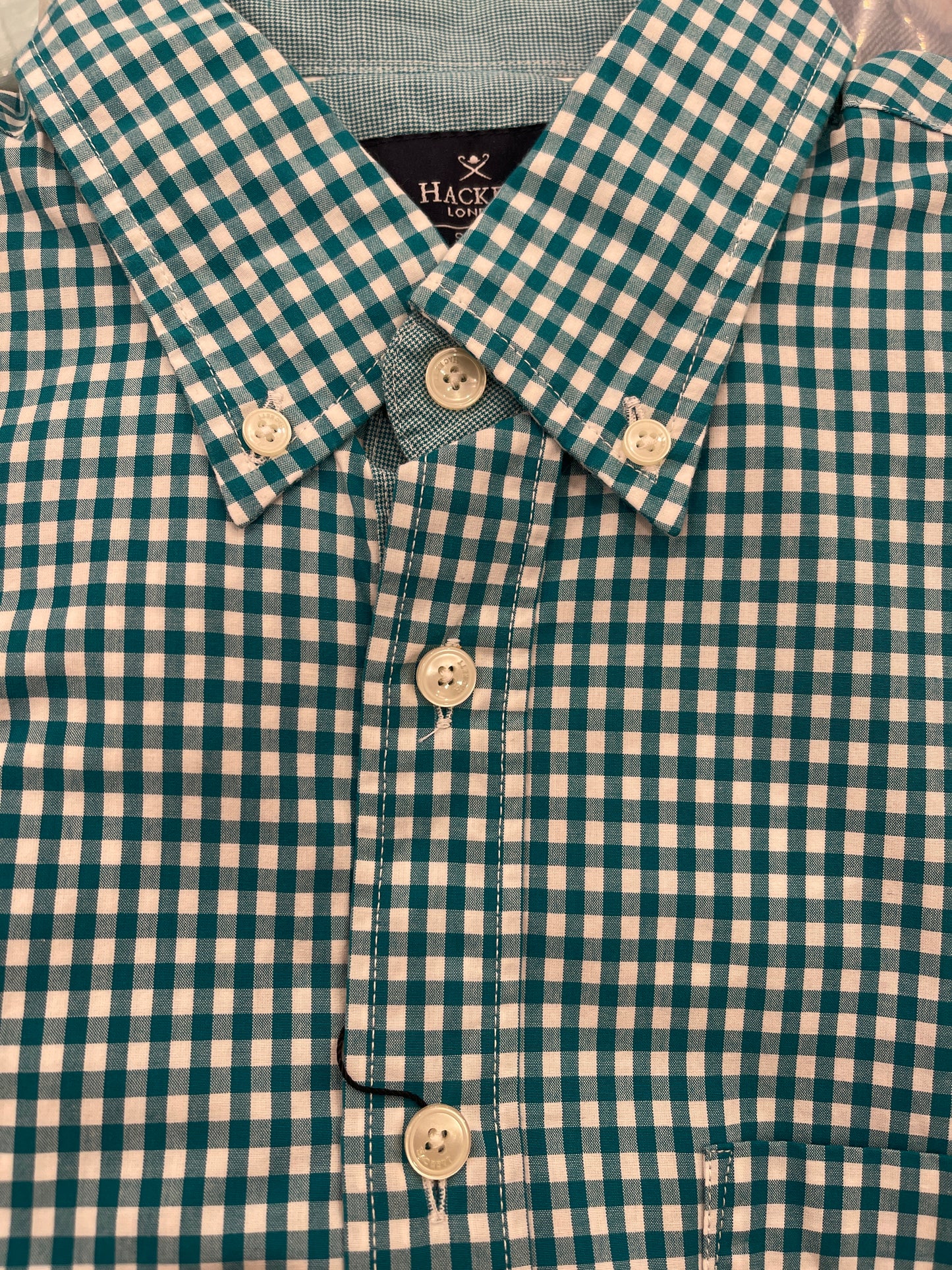 Multi Gingham Dress Shirt