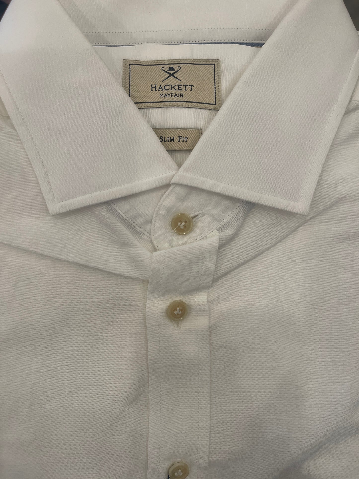 Mayfair Plain Lux Linen Dress Shirt