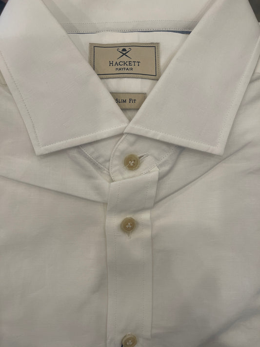 Mayfair Plain Lux Linen Dress Shirt