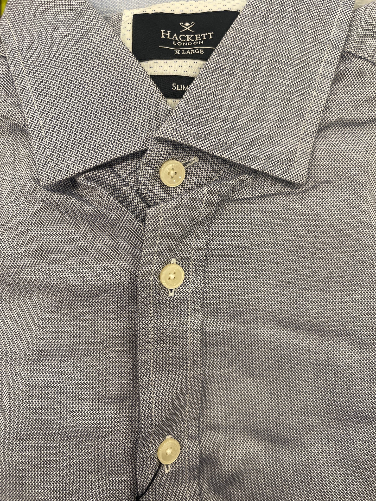 Plain Melange Dress Shirt