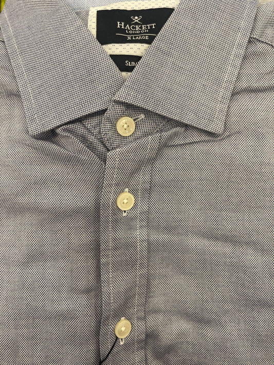 Plain Melange Dress Shirt