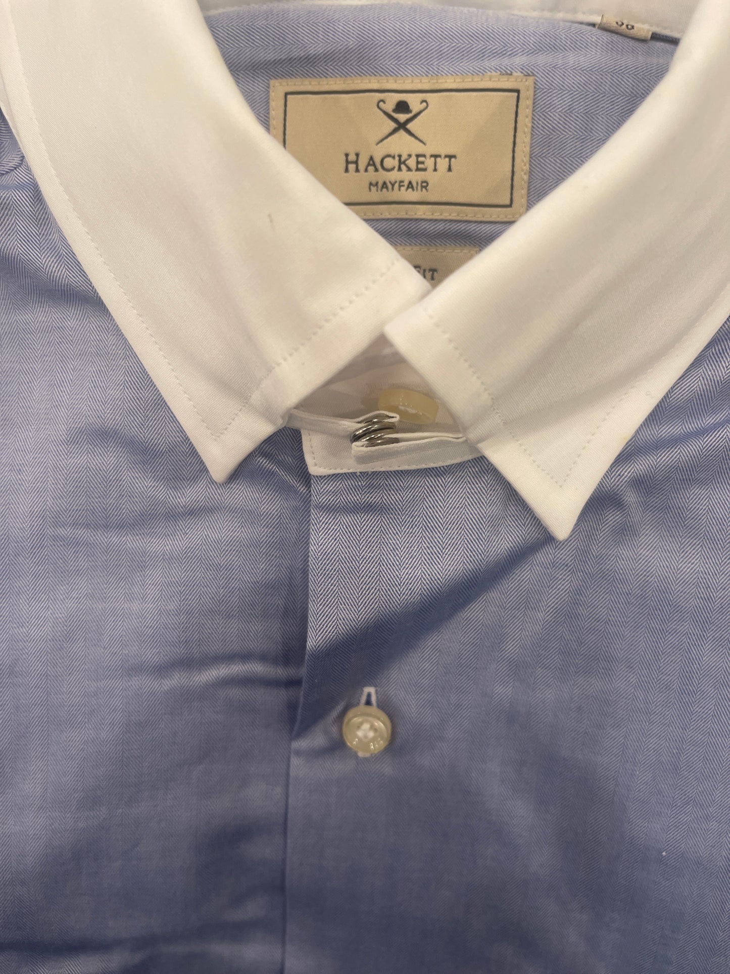 Mayfair Aston Herringbone Dress Shirt